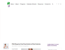 Tablet Screenshot of healthylombard.com